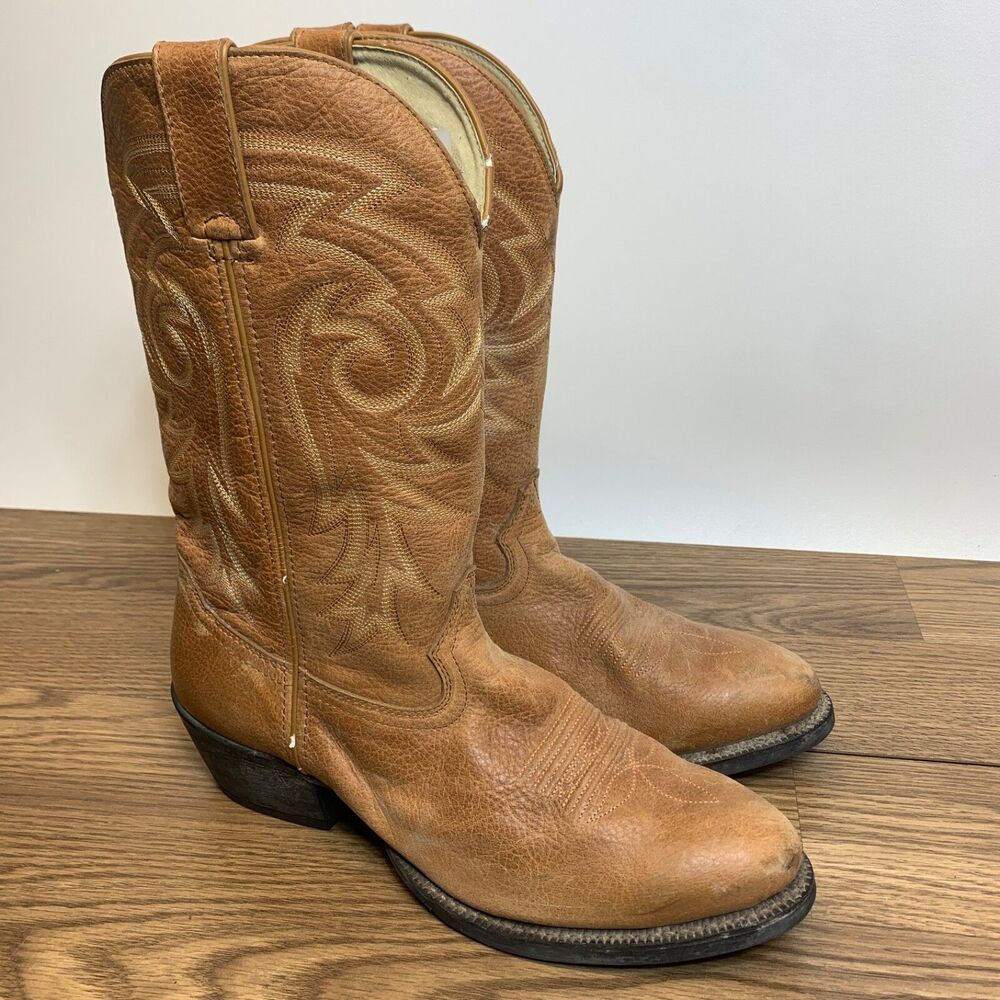 Durango Rebel Western 12” Brown Boots Men Western Cowboy Leather Size 9EE DB5484